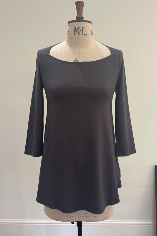 Iris 3/4 Sleeve Jersey Top (Lead)
