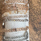 Bo&Mo Totem Bracelet : Smoky Grey Crystal