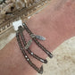 Bo&Mo Totem Bracelet : Smoky Grey Crystal