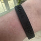 Bo&Mo 'Totem Bracelet' - Black Rubber ‘Move. Hydrate. 🩶’