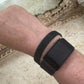 Bo&Mo 'Totem Bracelet' - Black Rubber ‘Move. Hydrate. 🩶’