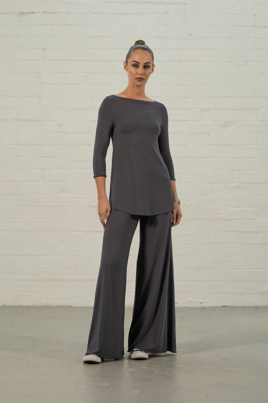 Ailsa Lead Viscose Jersey Top