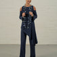 The Lily Top - Navy