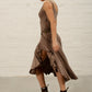 Cappuccino Georgia Frill Jersey Dress