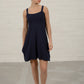 Nina Navy Jersey Dress