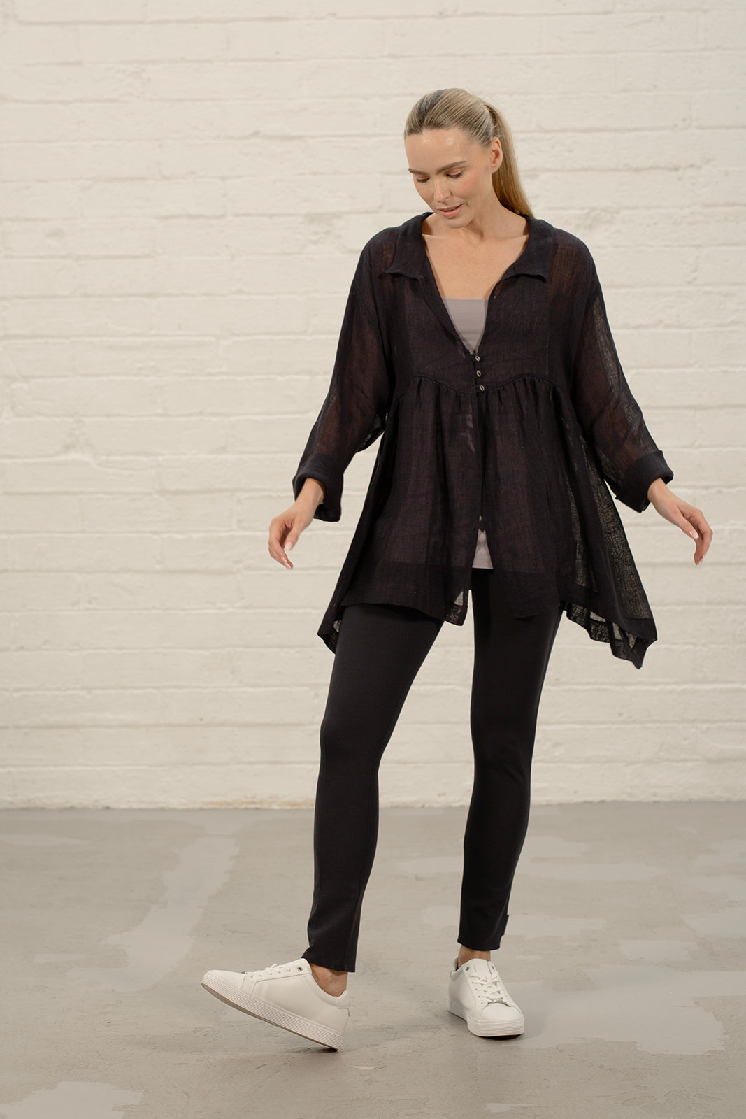 Jenny Navy Shirt