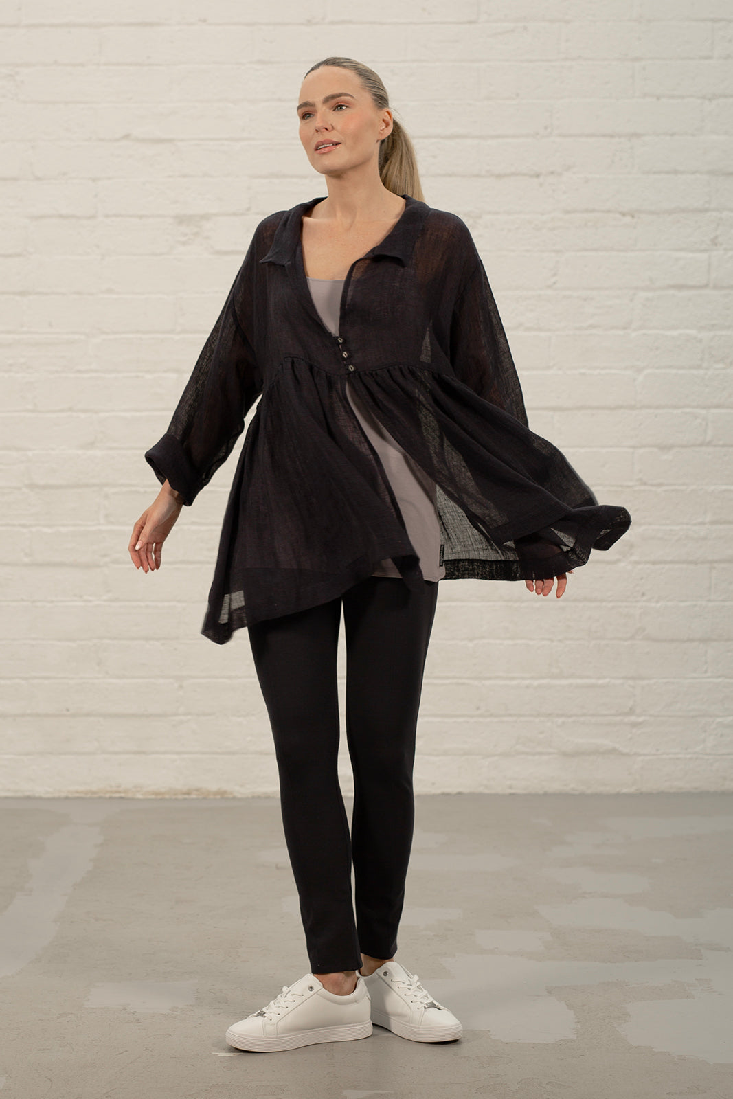 Jenny Navy Shirt