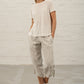 Ecru Oversized Casey Tee ( small only)