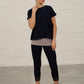 Navy Oversized Casey Tee