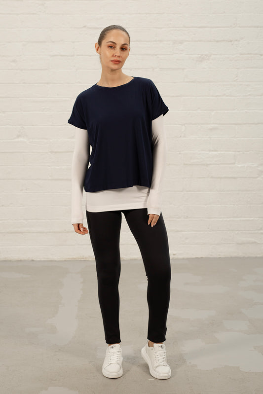 Casey Oversized Tee - Black