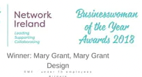 Award - Network Ireland businesswoman of the year awards 2018
