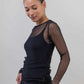 Black Spot Mesh Fiona