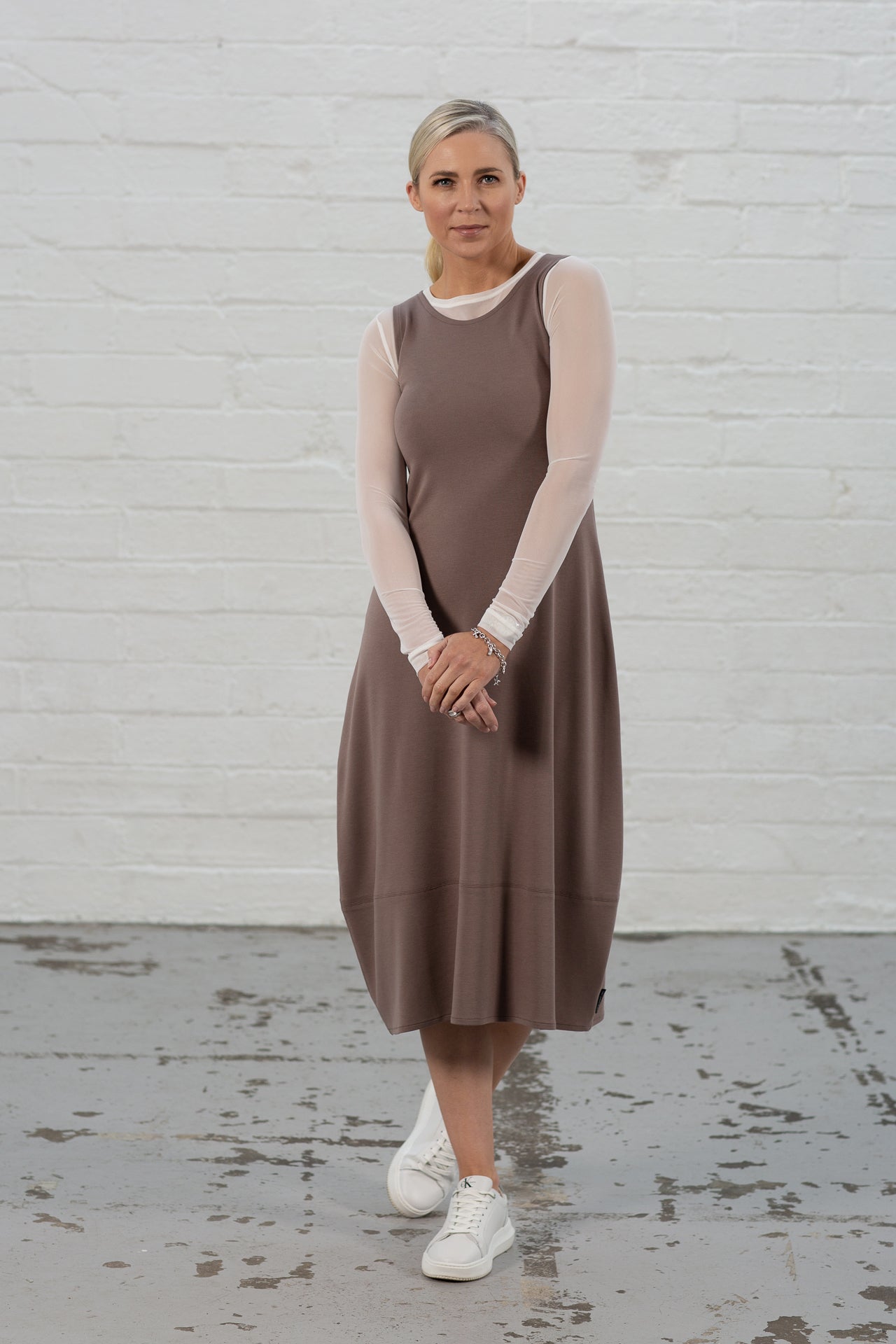 Hero Dress Cappuccino (Size 1 only))