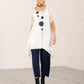 White Myla Chiffon Tunic