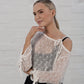 Rori Ecru Crop Jumper